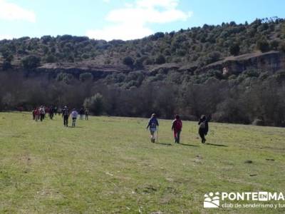 Senderismo Segovia - Riberas de los ríos Pirón y Viejo; piedra escrita cenicientos; valles de los 